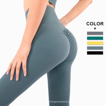 Control de abdomino High Rise Legging Legging Butt Butt Pants de yoga de yoga sin costuras Ligas de levantador de trasero apretado